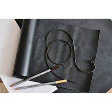 Load image into Gallery viewer, Kiko Leather Black Pencil Wrap #211