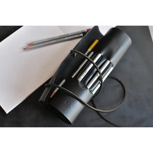 Load image into Gallery viewer, Kiko Leather Black Pencil Wrap #211