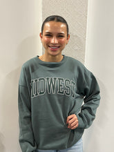 Load image into Gallery viewer, Midwest Printed Fleece Round Neck Sweatshirts