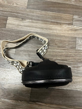 Load image into Gallery viewer, Ellen Black Sling Bag w/ Removable Guitar Strap