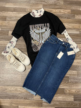 Load image into Gallery viewer, Judy Blue High Waisted Denim Skirt - Athena's Fashion Boutique