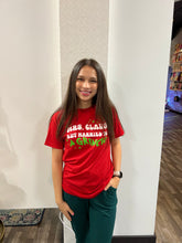 Load image into Gallery viewer, Mrs. Claus But Married To A Grinch Graphic T-Shirt