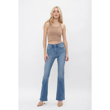Load image into Gallery viewer, Krug High Rise Boot Cut Mica Denim Jeans