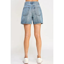 Load image into Gallery viewer, SneakPeek High Rise Baggy Shorts with Slight Distress