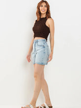 Load image into Gallery viewer, Sneak Peek High Rise Baggy Shorts in Light Vintage