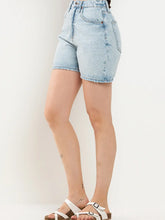Load image into Gallery viewer, Sneak Peek High Rise Baggy Shorts in Light Vintage