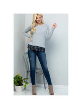 Load image into Gallery viewer, Celestial Animal Print Open Back Top