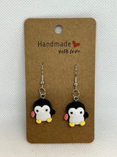 Load image into Gallery viewer, Penguin Earrings - Athena's Fashion Boutique