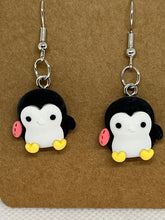 Load image into Gallery viewer, Penguin Earrings - Athena's Fashion Boutique