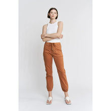 Load image into Gallery viewer, Mica Denim Cinnamon High Rise Crop Joggers Jeans