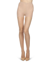 Load image into Gallery viewer, Women's All Over Rhinestone Nylon Nude Sheer Tights - Athena's Fashion Boutique
