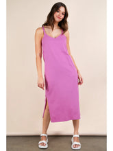 Load image into Gallery viewer, Orchid V-Neck Sleeveless Casual Comfy Midi Dress