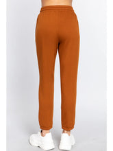Load image into Gallery viewer, Pumpkin French Terry Fleece Long Jogger Pants