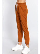 Load image into Gallery viewer, Pumpkin French Terry Fleece Long Jogger Pants