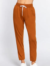 Load image into Gallery viewer, Pumpkin French Terry Fleece Long Jogger Pants