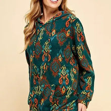 Load image into Gallery viewer, Plus Size Simple Retro Print Soft Hoodie