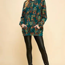 Load image into Gallery viewer, Plus Size Simple Retro Print Soft Hoodie