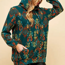 Load image into Gallery viewer, Plus Size Simple Retro Print Soft Hoodie