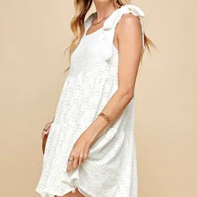 Load image into Gallery viewer, Women's Tiered Midi Dress with Ribbon Tie - Athena's Fashion Boutique