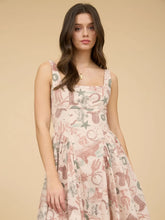 Load image into Gallery viewer, Western Print Sleeveless Mini Dress