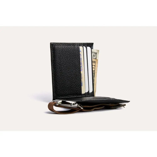 Kiko Black Classic Leather Wallet #122