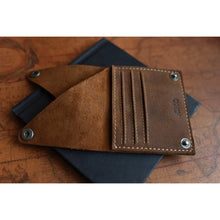 Load image into Gallery viewer, Kiko Leather Wing Fold Card Case #173
