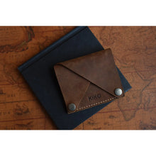 Load image into Gallery viewer, Kiko Leather Wing Fold Card Case #173
