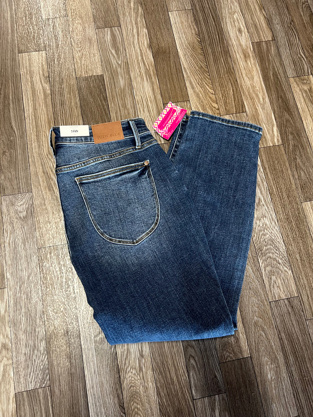 Judy Blue High Waist Slim Fit Dark Wash Denim Jeans