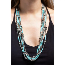 Load image into Gallery viewer, 5 Strand Western Bead Necklace
