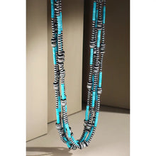 Load image into Gallery viewer, 5 Strand Western Bead Necklace
