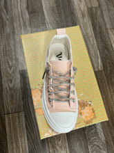 Load image into Gallery viewer, Pink Aman Sparkly Laces Tennis Shoes
