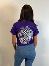 Load image into Gallery viewer, Purple Halloween Boo Short Sleeve Tee - Athena&#39;s Fashion Boutique

