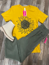 Load image into Gallery viewer, Sunflower Graphic TShirt
