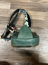 Load image into Gallery viewer, Ellen Teal Sling Bag w/ Removable Guitar Strap
