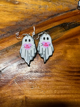 Load image into Gallery viewer, Valentine&#39;s Day Ghost Earrings - Athena&#39;s Fashion Boutique
