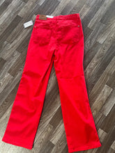 Load image into Gallery viewer, Judy Blue Denim Red High Waisted Jeans
