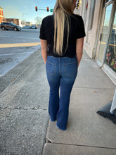 Load image into Gallery viewer, Sneakpeek Triple Button Denim Jeans - Athena&#39;s Fashion Boutique
