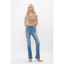 Load image into Gallery viewer, Krug High Rise Boot Cut Mica Denim Jeans
