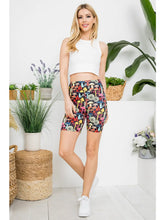 Load image into Gallery viewer, Mushroom Print Bike Shorts - Athena&#39;s Fashion Boutique
