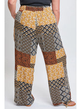Load image into Gallery viewer, Missy Plus Size Linen Elastic Waist Flood with Drawstring
