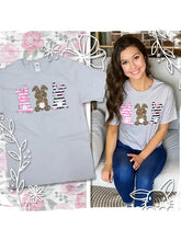Load image into Gallery viewer, Bunnies Graphic Tshirt - Athena&#39;s Fashion Boutique
