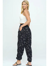 Load image into Gallery viewer, Celestial Animal Print Lounge Free Size Pants
