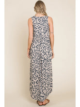 Load image into Gallery viewer, Animal Print Sleeveless Dress with Pockets
