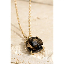 Load image into Gallery viewer, Natural Stone Charm Necklace
