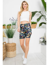 Load image into Gallery viewer, Dinosaur Print Biker Shorts
