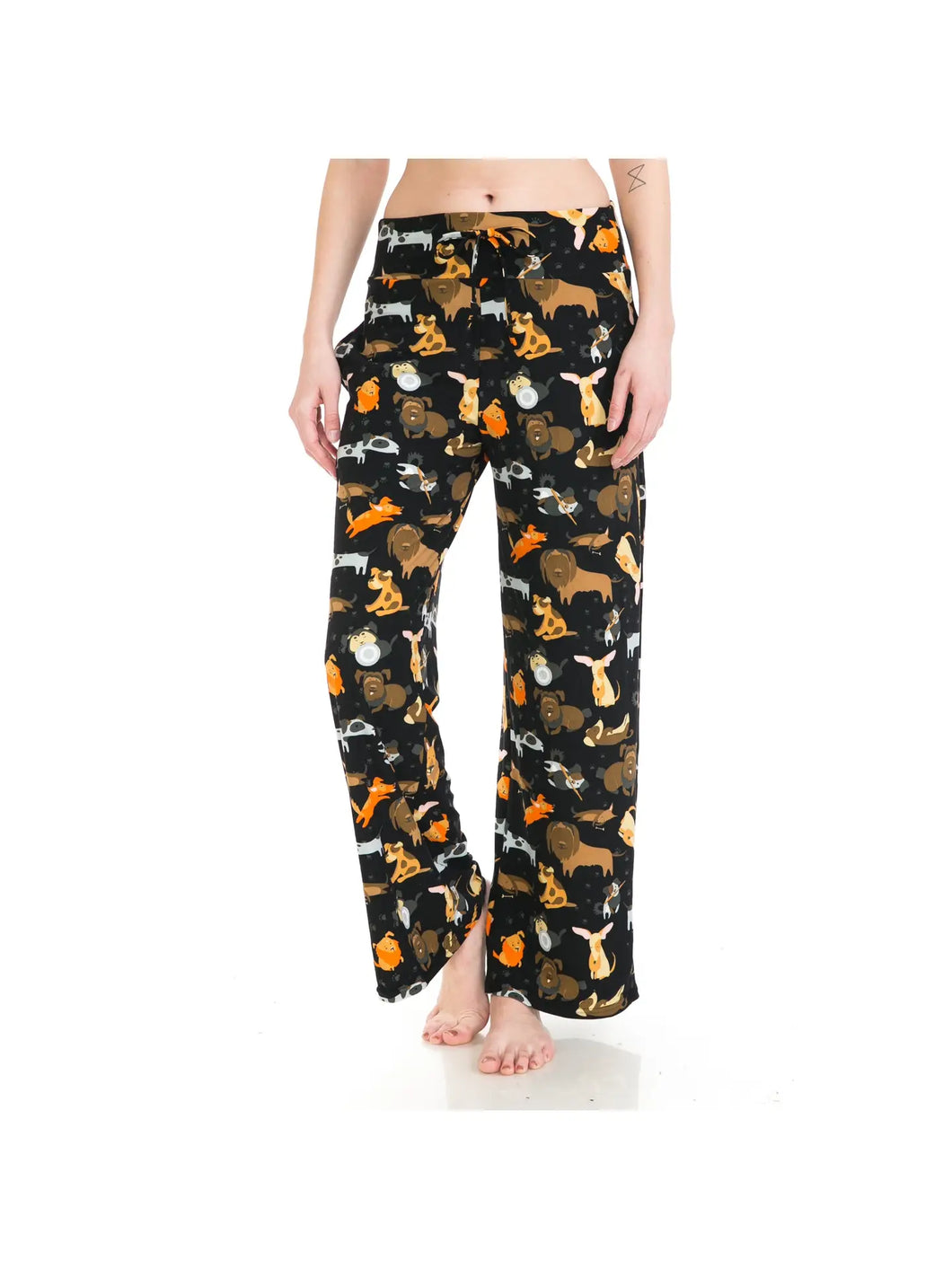 Dog Print Buttery Soft Lounge Pants