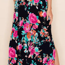 Load image into Gallery viewer, Women&#39;s Floral Summer Sleeveless Maxi Dress with Pockets

