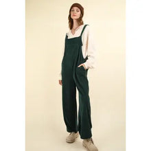 Load image into Gallery viewer, Soft Corduroy Straight Leg Overall Jumpsuit
