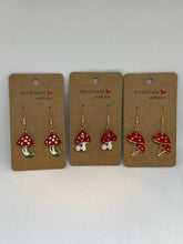 Load image into Gallery viewer, Mushroom Earrings - Athena&#39;s Fashion Boutique
