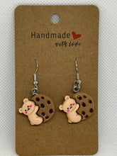 Load image into Gallery viewer, Bear and Cookie Earrings - Athena&#39;s Fashion Boutique
